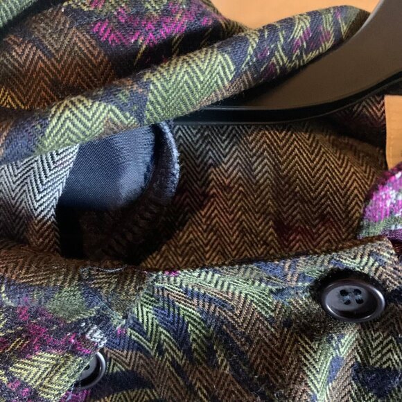 Christian Dior Women's Vintage Floral Separates Blouse & Midi Skirt Size 10 9642 - Picture 6 of 11